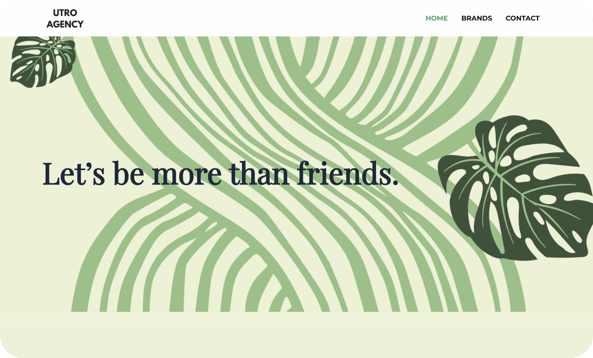 Utro Agency - moderne nettside rimelig